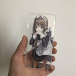 Pehme &uuml;mbris telefonile Iphone 14 11 13 Pro Max 12 Mini Cute Cartoon Anime Girl Telefoni kate Iphone Xr Xs Max X 7 Plus 8 Se 2 6s kaitseraua jaoks iphone 6 6s