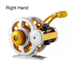 Mini kalastusrull Smooth Spinning Wheel Bearing Fish Gear Left Hand