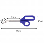 Pika k&auml;epidemega varvaste k&uuml;&uuml;nek&auml;&auml;rid nurgelised k&auml;&auml;rid l&otilde;ikurid jalahoidja paksud suured YSL