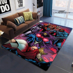 Anime universumi meister HE-MAN prinditud vaip Lapsed m&auml;ngivad vaipa Elutuba Magamistuba Kaunid vaibafotograafia rekvisiidid 100x120cm