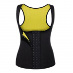 2023 Women Waist Trainer v&ouml;&ouml;d salendav v&ouml;&ouml; V&ouml;&ouml; Cincher korsett Neopreenist Shaperwear Vest K&otilde;hu-k&otilde;huv&ouml;&ouml; S must