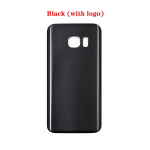 Tagumine Samsung Galaxy S7 Edge G935 aku tagaukse klaaskorpus koos kaameraga Black no lens