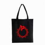 Anime The Seven Deadly Sins Dragon Print l&otilde;uendist kott Nanatsu no Taizai meeste &otilde;lakott WRATH Natural Selection Logo Ostukott 24*26cm