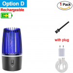 Elektriline s&auml;&auml;sevastane lamp, laetav UV-t&otilde;rjuv USB LED-k&auml;rbsep&uuml;&uuml;dja, putukat&otilde;rjevalgusti with plug