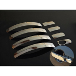 FUNDUOO For Ford Escape Kuga 2013 2014 2015 New Stainless steel Car Door Handle Cover Trim Sticker Free gray