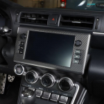 Subaru BRZ Toyota 86 jaoks m&otilde;eldud auto p&auml;ris s&uuml;sinikkiust keskjuhtimise navigeerimisekraani paneeli kleebised