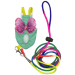 Hammustusvastane treeningk&ouml;is, lennutamine, veoj&otilde;u k&ouml;is, papagoi rakmed linnurihm Lemmiklindude vest roosa