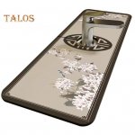 Diatomiumi mudasegisti t&uuml;hjendusmatt Hiina lilleprintiga &uuml;liimav kiiresti kuivav pritsmekindel kokkupandav libisemisvastane vannitoa k&ouml;&ouml;givalamu kraan