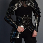 Hunter Lady Larp Corset Cuirass Laske oma sisemine s&otilde;dalane valla
