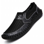 38-50 meeste suvised libisemisvastased hingavad kulumiskindlad kummist pehme talla mokassiinid rannajalatsid S&otilde;iduautojalatsid 38 must