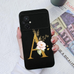 &Uuml;mbris Xiaomi Poco M4 Pro 4G 5G X2 X4 X5 X3 Pro GT NFC telefoni kate Luksuslikud kirjad Pehme vedel silikoon telefonikott P&otilde;rutuskindel matt Xiaomi kaitseraua jaoks Xiaomi Poco M4