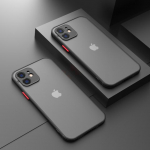 Luksuslik silikoonist p&otilde;rutuskindel matt telefoni&uuml;mbris iPhone'i 16 15 14 13 11 12 Pro Max Mini X XS XR 7 8 Plus SE 2020 &uuml;li&otilde;huke l&auml;bipaistev kate jaoks iPhone 15 Pro Max