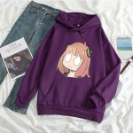 Spy X Family Anime kapuuts Kawaii Jaapan Unisexga kapuuts Harajuku mood Pusad Naiste Unisex S&uuml;gis Talvine Hoia soojas dressipluus L