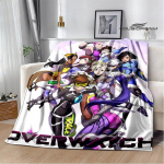 M&auml;ng Overwatch tr&uuml;kitud tekk Flange Soe tekk piknikutekk Pehme ja mugav tekk cubre cama S&uuml;nnip&auml;evakingitus 75x100cm