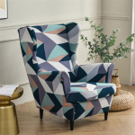 Feather Pattern Wing tooli kate Stretch spandex tugitooli katted Eemaldatavad Relax &uuml;he diivani katted koos istmepadja katetega