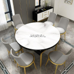 P&otilde;hjamaade stiilis PVC laudlina veekindel ja &otilde;likindel nahast laudlina plastikust &uuml;mmargune lihtne hotelli nahast lauamatt Diameter 90cm