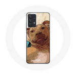 Samsung Galaxy A32 4G &uuml;mbris Ameerika pitbullterjer pruun