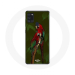 Samsung Galaxy A21S &uuml;mbris Pionus Parrot Red
