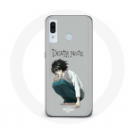 &Uuml;mbris Samsung galaxy A40 Death Note Anime L jaoks