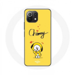 Coque pour Xiaomi Mi 11 Lite BTS Bangtan Gar&ccedil;ons BT21 Chimmy Jimin Fond Jaune