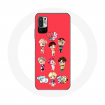 Coque pour Xiaomi Poco M3 Pro BTS TinyTAN Animation BT21 Affiche