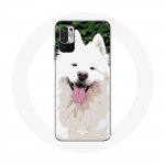 &Uuml;mbris Xiaomi Redmi Note 10 5G valge samojeedi koerat&otilde;ugu jaoks