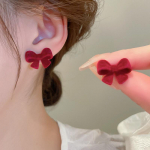 Vintage punased flokeerivad k&otilde;rvar&otilde;ngad kollektsioon vibu s&otilde;lm k&otilde;rvatropid Vintage stiilis k&otilde;rvar&otilde;ngad ehted kingitus