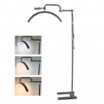 Andoer 36 W poolkuu kujuga t&auml;itevalgusti p&otilde;randa LED-videovalgusti 3200K-5600K, reguleeritav metallvalgusega EU Plug must