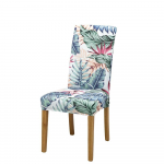 Elastne s&ouml;&ouml;gitoa tooli kate k&ouml;&ouml;gi istmekatete jaoks Christmas Xmas spandex toolipadi, roheline leht, tr&uuml;kitud istmekaitse 1pcs