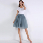 Mitmekihilised v&otilde;rkseelikud Naiste tugevad elastsed k&otilde;rge v&ouml;&ouml;kohaga Tutu marli seelik Elegantne balleti stiilis p&otilde;lvedeni tantsuseelikud One Size beež