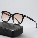 &Uuml;mmargune riisi k&uuml;&uuml;nte raam Korea versioon retro p&auml;ikeseprillid Xiaohongshu sama stiiliga mood Street Shooting trend p&auml;ikeseprillid trend