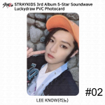 Stray Kids 3. minialbum 5 Star Soundwave 1. Luckydraw fotokaart Polaroid LN - Soundwave (#02)