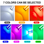 2x auto udutulelatern H11 led lamp H7 9005 Hb3 9006 Hb4 H9 H8 H16 Psx24w Psx26w P13w valge kollane j&auml;&auml;sinine punane auto led udutule pirn H16(JP) sinine