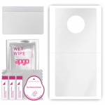 apgo Ultra Clear Protective Skin Sticker for the back compatible with Huawei Mate 30, Wrap Film, Hydrogel Film, Flexible, Soft TPU with positioning la