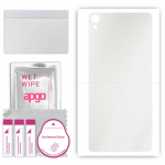 apgo Protective Skin Sticker for the back compatible with Sony Xperia XA, Wrap Film, Foil, Vinyl - Pattern Matte Transparent