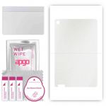 apgo Protective Skin Sticker for the back compatible with Lenovo Tab M10, Wrap Film, Foil, Vinyl - Pattern Matte Transparent