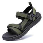 V&auml;lismoe Meeste Sandaalid Suvised Meeste Jalan&otilde;ud Vabaaja Jalan&otilde;ud Hingavad Rannasandaalid Sapatos Masculinos Suur Suurus 44 black