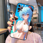 Genshin Impact Hentai seksikas telefoni&uuml;mbris iPhone 14 Pro Max XS X XR kate iPhone 13 12 Mini 11 Pro Max 7 8 Plus jaoks iPhone 6 6s