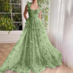 3D Butterfly ballikleidid, pikad pitsist aplikatsiooniga t&uuml;llist ballikleidid naistele pidulik l&otilde;hikuga &otilde;htukleit 26W