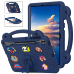 Lastele m&otilde;eldud EVA karu&uuml;mbris Samsung Galaxy Tab S9 FE 11 S8 11 Funda Tab S9 FE Plus 12.4 S7 FE S8 Plus l&ouml;&ouml;gikindel tahvelarvuti kate Tab S9 FE 11 inch tumesinine