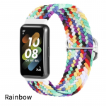 Reguleeritav nailonrihm Huawei Band 7 jaoks hingav 7NFC asendustarvikud Elastne k&auml;ev&otilde;ru Huawei Band7 randmepaela jaoks