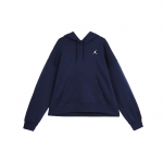 Jordan Brooklyn Fliisvoodriga Paks Kootud Kapuutsiga Pullover Naiste Topid Sinine DQ4459-410 XL