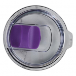 Tassikaane magnetiline liugur, &otilde;leaugu auk Hea tihendus, kuumakindel, kukkumisvastane sile avamine 20/30 untsi joogitassi kaane tassi tarvik 20 lilla