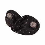 Hair Bun Maker Flower Fishtail Rhinestone Feather Juuste lokirull Deft Bun Twister Pikad juuksed Kiiresti keeratav t&ouml;&ouml;riist Naiste juuste kujundamise tarvikud B