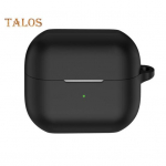 K&otilde;rvaklappide kaitse&uuml;mbris &uuml;hev&auml;rviline p&otilde;rutuskindel l&ouml;&ouml;gikindel, 360-kraadine kaitse silikoonist laadimis&uuml;mbrise kaitsja SamsungGalaxy Buds 3/3pro jaoks hall