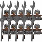 S&otilde;jalised ehitusplokid Soliderfiguurid Film Ulmesari Relvad R&uuml;&uuml;tlim&auml;nguasjad Kingitused Keskaegsed Miniklotsid MOC