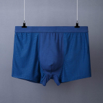 J&auml;&auml;siidist v&otilde;rk meeste aluspesu l&auml;bipaistev suur suurus &otilde;huke noorte ja keskealiste meeste bokserid modaal hingav bokserid XL