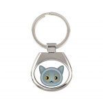 British Shorthair - keychain keychain for keys by Art-Dog brand