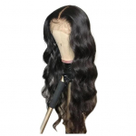 Naiste pikk lokkis parukas Keskosa loomulik v&auml;limusega siidine kuumakindel k&otilde;rge temperatuuriga kiud naiste gradientv&auml;rviga esipits s&uuml;nteetilised juuksed 26Inch