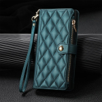 &Uuml;mbris Samsung Galaxy iPhone Xiaomi Redmi PU-nahast klappkaanega koos randmepaelaga iPhone 7/8/SE 2020/2022 punane